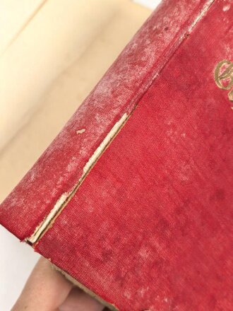 Josef Bürckel, Gauleiter. Gedruckte Unterschrift auf Vorsatzblatt des Buches " Tradition und Gegenwart" von Alfred Rosenberg