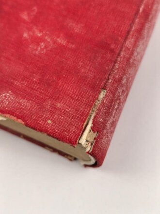 Josef Bürckel, Gauleiter. Gedruckte Unterschrift auf Vorsatzblatt des Buches " Tradition und Gegenwart" von Alfred Rosenberg