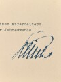 Josef Bürckel, Gauleiter. Gedruckte Unterschrift auf Vorsatzblatt des Buches " Tradition und Gegenwart" von Alfred Rosenberg