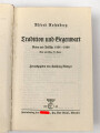 Josef Bürckel, Gauleiter. Gedruckte Unterschrift auf Vorsatzblatt des Buches " Tradition und Gegenwart" von Alfred Rosenberg