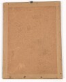 "Seeteufel" Korvettenkapitän Felix Graf v. Luckner, eigenhändige Unterschrift auf gerahmtem Druck, Maße des Rahmens 24,5 x 32cm