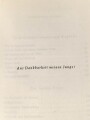 "Seeteufel" Korvettenkapitän Felix Graf v. Luckner, eigenhändige Unterschrift  samt Widmung von 1964, auf Vorsatzblatt seines Buches " Seeteufel" Abenteuer aus meinem Leben