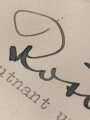 Infanterie Regiment 528, Anschreiben bezüglich verleihung des Eisernen Kreuzes 1. Klasse  im Juni 1940, eigenhändige Unterschrift Oberleutnant und Kompanie Chef