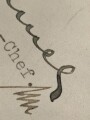 Infanterie Regiment 528, Anschreiben bezüglich verleihung des Eisernen Kreuzes 1. Klasse  im Juni 1940, eigenhändige Unterschrift Oberleutnant und Kompanie Chef