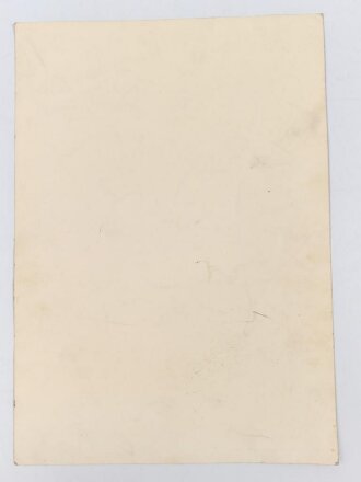 Generalfeldmarschall August von Mackensen, eigenhändige Unterschrift auf Gedenkblatt " Gorlice 1915 - 1935"