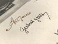 Generalfeldmarschall August von Mackensen, eigenhändige Unterschrift auf Gedenkblatt " Gorlice 1915 - 1935"
