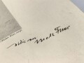 Generalfeldmarschall August von Mackensen, eigenhändige Unterschrift auf Gedenkblatt " Gorlice 1915 - 1935"