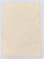 Generalfeldmarschall August von Mackensen, eigenhändige Unterschrift auf Gedenkblatt " Gorlice 1915 - 1935"