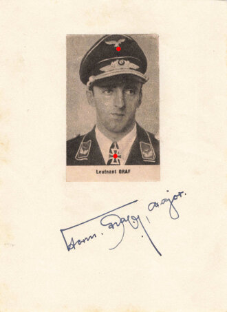 Hermann Graf,  Jagdflieger mit 212 Luftsiegen im...