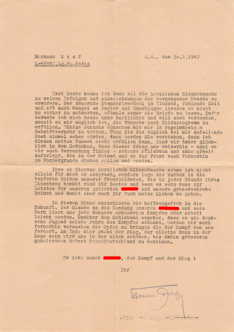 Hermann Graf,  Jagdflieger mit 212 Luftsiegen im...