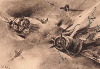 Carl Schumacher, Kommodore des Jagd Geschwader 1,...