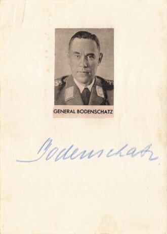 Karl Bodenschatz, General der Flieger, Chef Ministeramt...