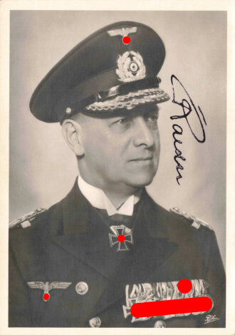 Erich Raeder, Großadmiral und Oberbefehlshaber der...
