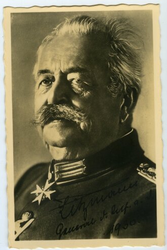 Karl Litzmann,  General der Infanterie, 1915 Kommandeur...