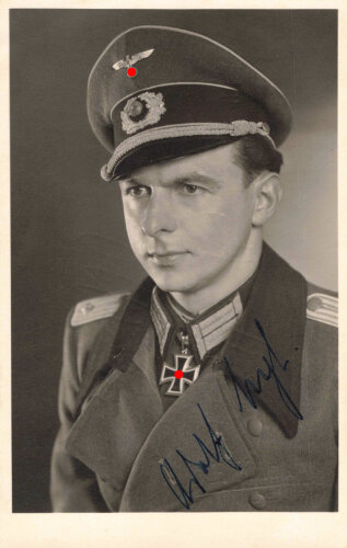 Ritterkreuzträger des Heeres, Studioaufnahme im...