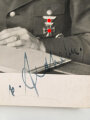 Ritterkreuzträger der Luftwaffe,  Foto  8 x 12,5cm mit eigenhändiger Unterschrift