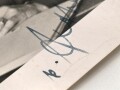 Ritterkreuzträger der Luftwaffe,  Foto  8 x 12,5cm mit eigenhändiger Unterschrift