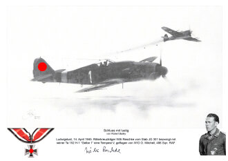 Luftwaffe, DIN A4 Druck "Schluss mit lustig"...
