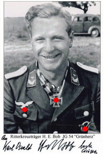 Ritterkreuzträger H.E.Bob, Jagdgeschwader 54 "...