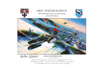 Luftwaffe, DIN A4 Druck "Dawn Intrusion"...