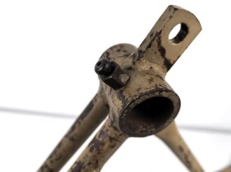 Gebirgstruppe Wehrmacht, Paar Kufen für Geschütz. Originallack , Gesamtlänge 120cm, ungereinigtes Paar