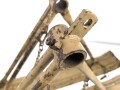 Gebirgstruppe Wehrmacht, Paar Kufen für Geschütz. Originallack , Gesamtlänge 120cm, ungereinigtes Paar