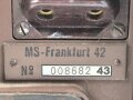 Minensuchgerät "Frankfurt 42" der Wehrmacht, Originallack, ungereinigt, Funktion nicht geprüft
