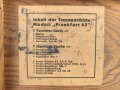 Transportkasten für ein Minensuchgerät " Frankfurt 42"  der Wehrmacht, Originallack, ungereinigtes Stück