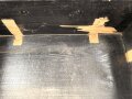 Transportkasten für ein Minensuchgerät " Stuttgart 43"  der Wehrmacht, Originallack, ungereinigtes Stück