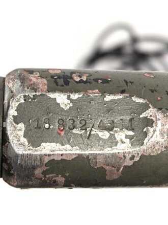 Suchkopf für ein Minensuchgerät " Wien 41"  der Wehrmacht, Originallack, ungereinigtes Stück
