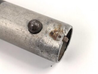 Segment eines Suchstiel  für ein Minensuchgerät " Wien 41  und Frankfurt 42 "  der Wehrmacht, Originallack