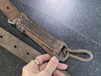 Österreich / Ungarn 1. Weltkrieg, Vorrichtung , vermutlich zum Verlasten von schwerem Gerät für Gebirgstruppen. Guter Zustand, originales Tarnmaterial in den Maßen 60 x 130cm