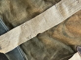 Österreich / Ungarn 1. Weltkrieg, Vorrichtung , vermutlich zum Verlasten von schwerem Gerät für Gebirgstruppen. Guter Zustand, originales Tarnmaterial in den Maßen 60 x 130cm
