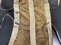 Österreich / Ungarn 1. Weltkrieg, Vorrichtung , vermutlich zum Verlasten von schwerem Gerät für Gebirgstruppen. Guter Zustand, originales Tarnmaterial in den Maßen 60 x 130cm