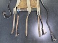 Österreich / Ungarn 1. Weltkrieg, Vorrichtung , vermutlich zum Verlasten von schwerem Gerät für Gebirgstruppen. Guter Zustand, originales Tarnmaterial in den Maßen 60 x 130cm