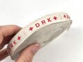Deutsches Rotes Kreuz III.Reich, " DRK " Borde für die Schwesternhaube, sie erhalten 100cm von der Rolle abgeschnitten