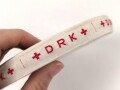 Deutsches Rotes Kreuz III.Reich, " DRK " Borde für die Schwesternhaube, komplette Rolle mit 50 Metern, Hersteller BEVO Wuppertal