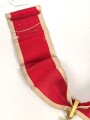 Deutsches Rotes Kreuz,  Ehrenzeichen 1. Stufe (1937-1939) Halskreuz, am Band. Das Kreuz in sehr gutem Zustand, das Band mit Tragespuren