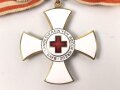 Bayern, Ehrenzeichen des Bayerischen Landesvereins vom Roten Kreuz 2. Klasse, an Damenschleife. Sehr guter Zustand
