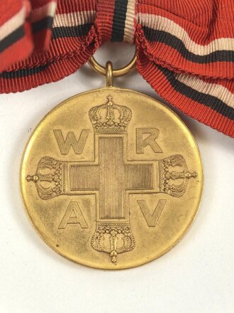 Preußen, Rot Kreuz Medaille 3.Klasse an Damenschleife