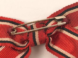 Preußen, Damenschleife zur Rot Kreuz Medaille 3.Klasse, Breite 60mm