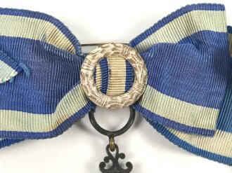 Bayern, Dienstauszeichnung für freiwillige Krankenpflege , bis 1918, an Damenschleife