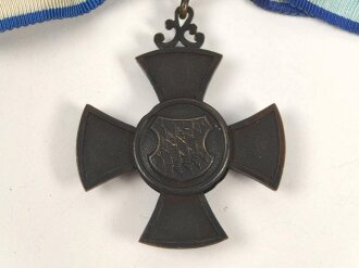 Bayern, Dienstauszeichnung für freiwillige Krankenpflege , bis 1918, an Damenschleife