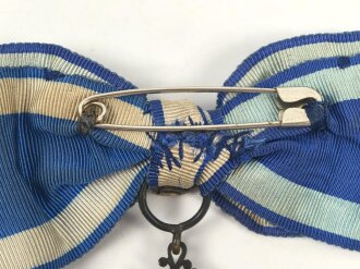 Bayern, Dienstauszeichnung für freiwillige Krankenpflege , bis 1918, an Damenschleife