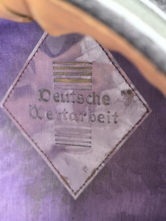 Deutsches Rotes Kreuz, Schirmmütze für Führer, Frühes Stück mit Lederschirm " Deutsche Wertarbeit" Sehr guter Zustand, Kopfgrösse 56