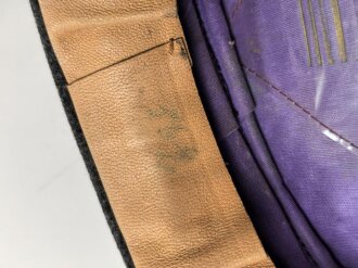 Deutsches Rotes Kreuz, Schirmmütze für Führer, Frühes Stück mit Lederschirm " Deutsche Wertarbeit" Sehr guter Zustand, Kopfgrösse 56
