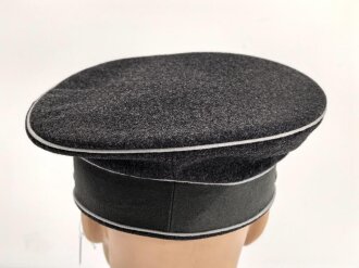 Deutsches Rotes Kreuz, Schirmmütze für Führer, Frühes Stück mit Lederschirm " Deutsche Wertarbeit" Sehr guter Zustand, Kopfgrösse 56