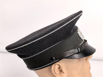 Deutsches Rotes Kreuz, Schirmmütze für Führer, Frühes Stück mit Lederschirm " Deutsche Wertarbeit" Sehr guter Zustand, Kopfgrösse 56