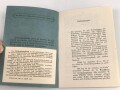Freiwillige Krankenpflege, Ausweiskarte und Verwendungsbuch datiert 1914 / 1915. Sehr guter Zustand