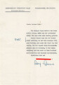 Adolf Galland, Kommodore Jagdgeschwader 26, eigenhändige Unterschrift auf Schriftverkehr , datiert 1941